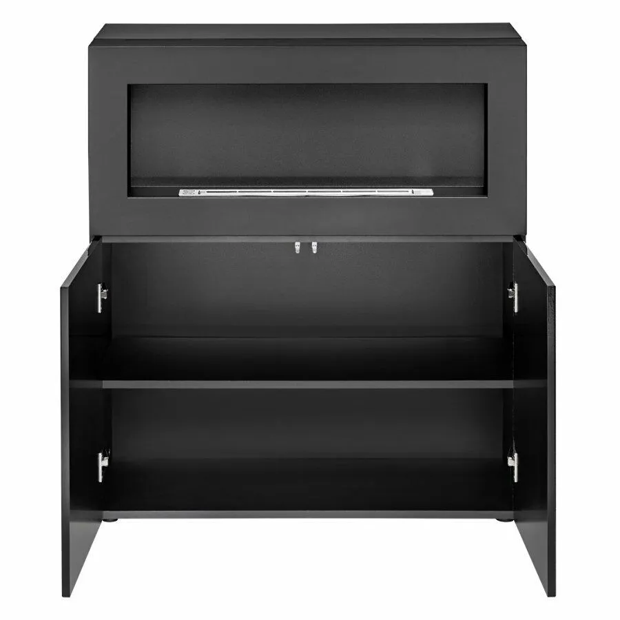 BA-MM103260-3 Moderni komoda CAMINO UNI su šviesia medžio apdaila