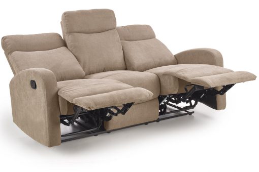 OSLO 3S sofa with recliner function spalva: beige
