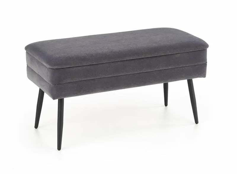 BA-HA210955-1 VELVA suoliukas Spalva: pilka / juoda