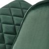 Metalinė kėdė K450 chair Spalva: dark green