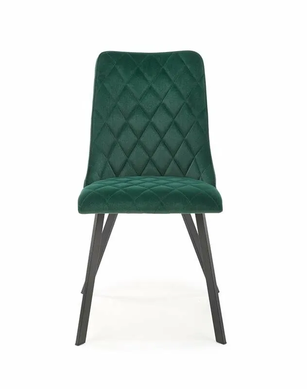 BA-HA210977-9 Tamsiai žalia metalinė kėdė K450 galerijoje