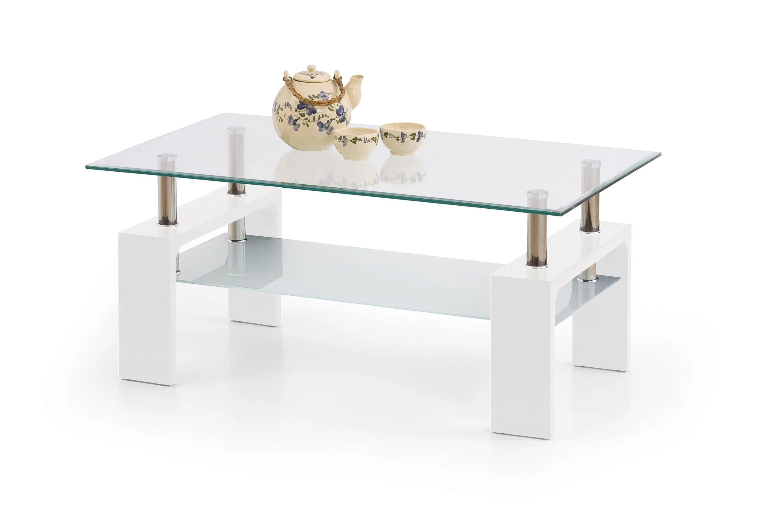 ZO-ZF100274-1 Balta DIANA INTRO kavos staliuko galerijos nuotrauka moderniam interjerui