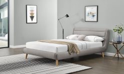 ELANDA 140 bed, spalva: light grey