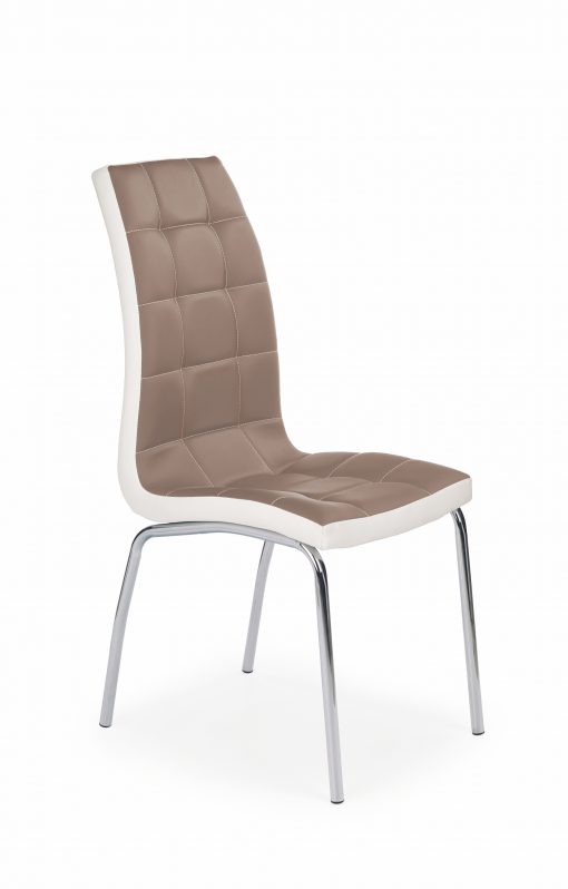 K186 chair spalva: cappucino/white