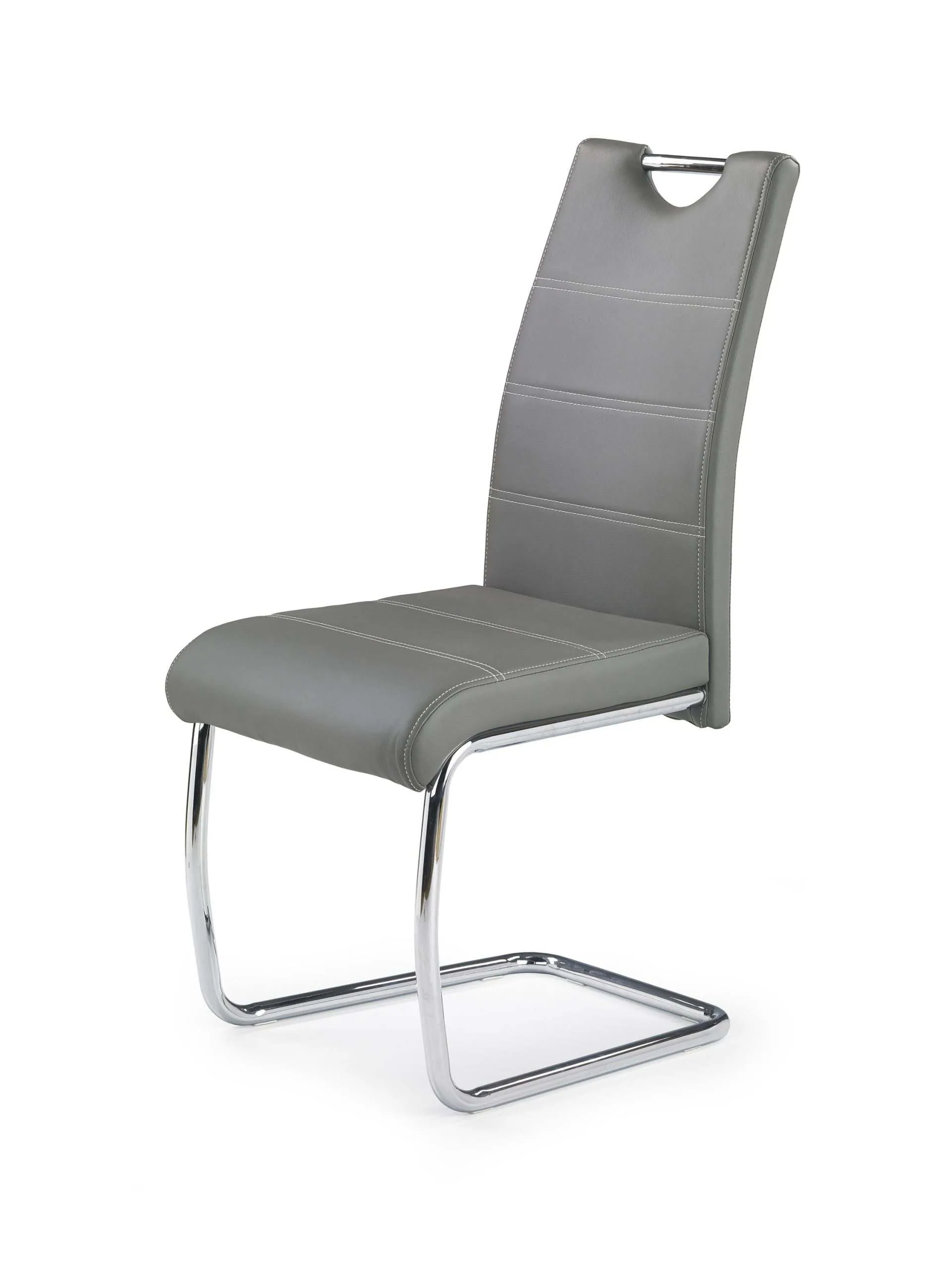 ZO-ZF100591-1 Pilka K211 kėdė su moderniu elegantišku dizainu
