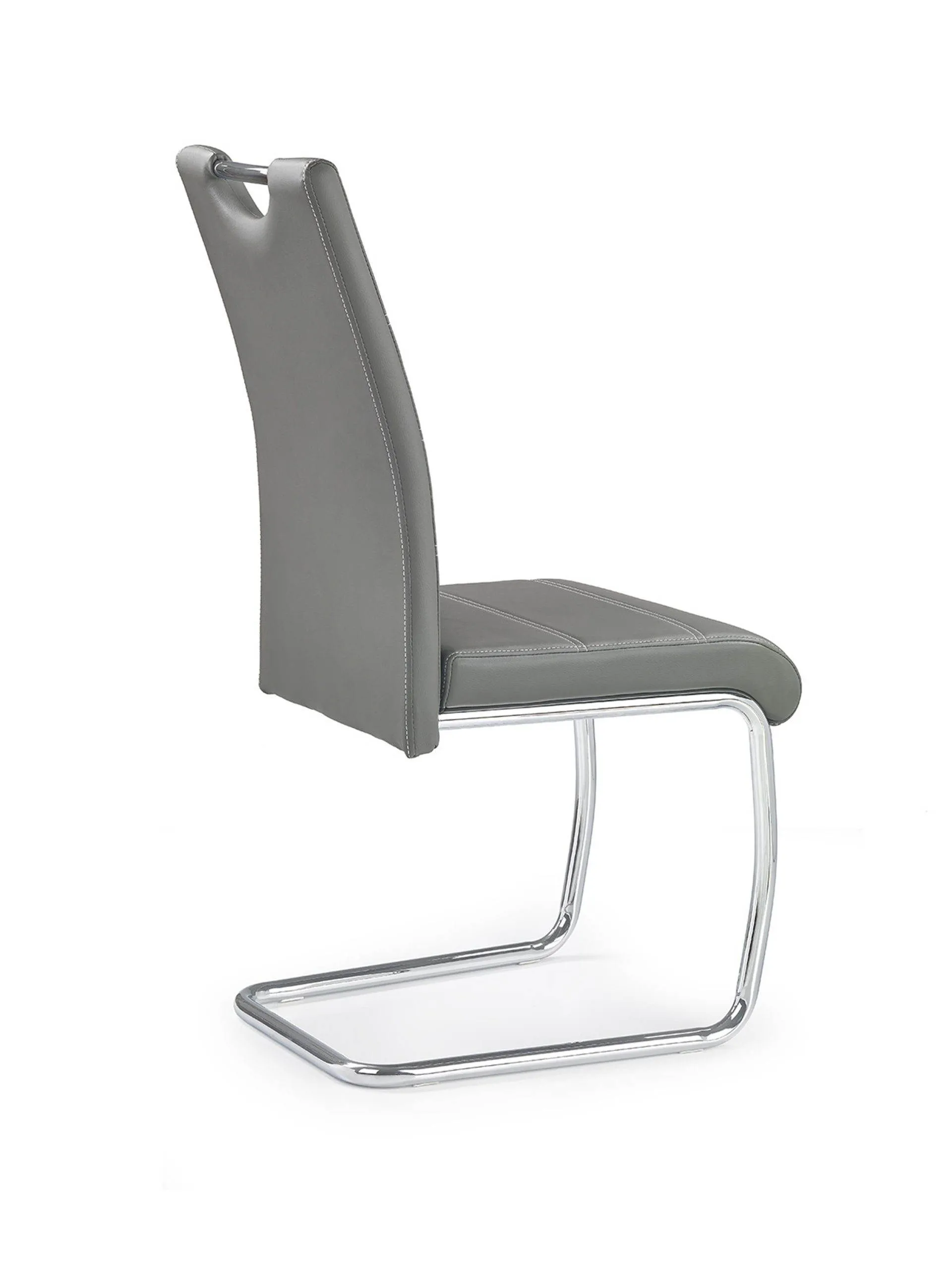 ZO-ZF100591-2 Pilka K211 kėdė moderniame interjere su elegantišku dizainu