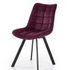 K332 chair, spalva: dark red