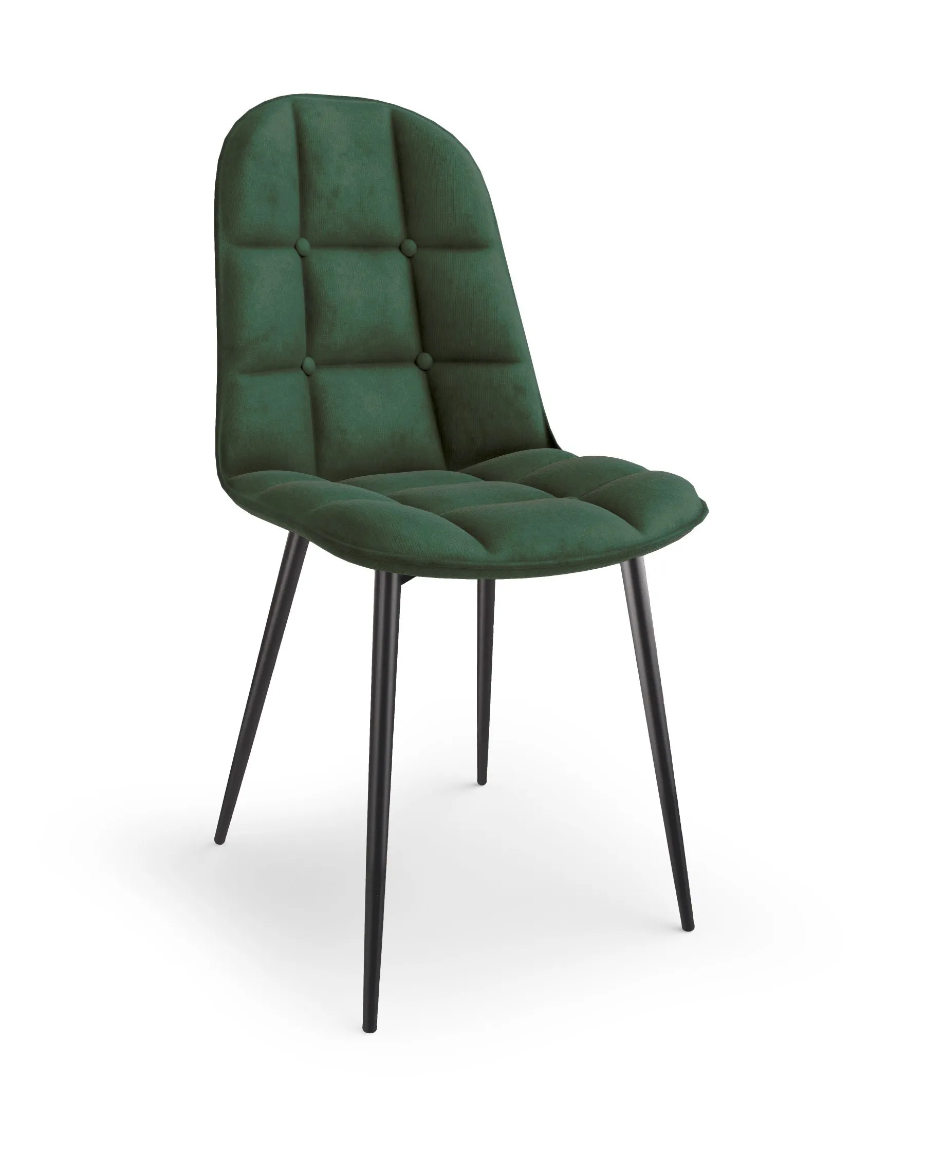 ZO-ZF100862-1 K417 chair, spalva: dark green