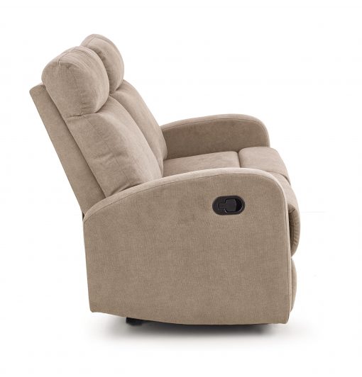 OSLO 2S sofa with recliner fucntion spalva: beige