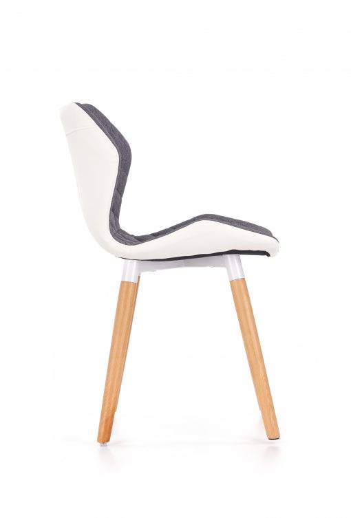 K277 chair, spalva: grey / white