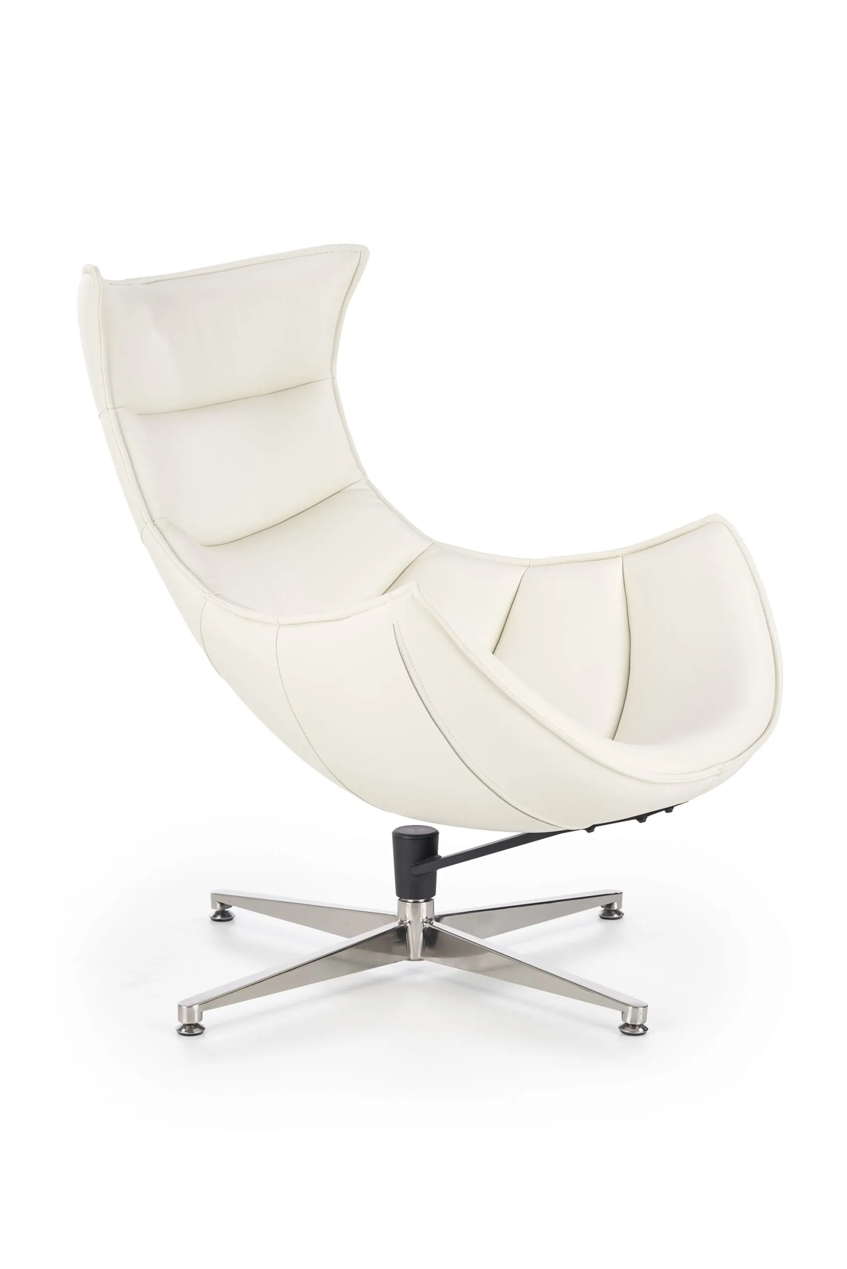 ZO-ZF100972-4 Balta LUXOR poilsio kėdė moderniam interjerui