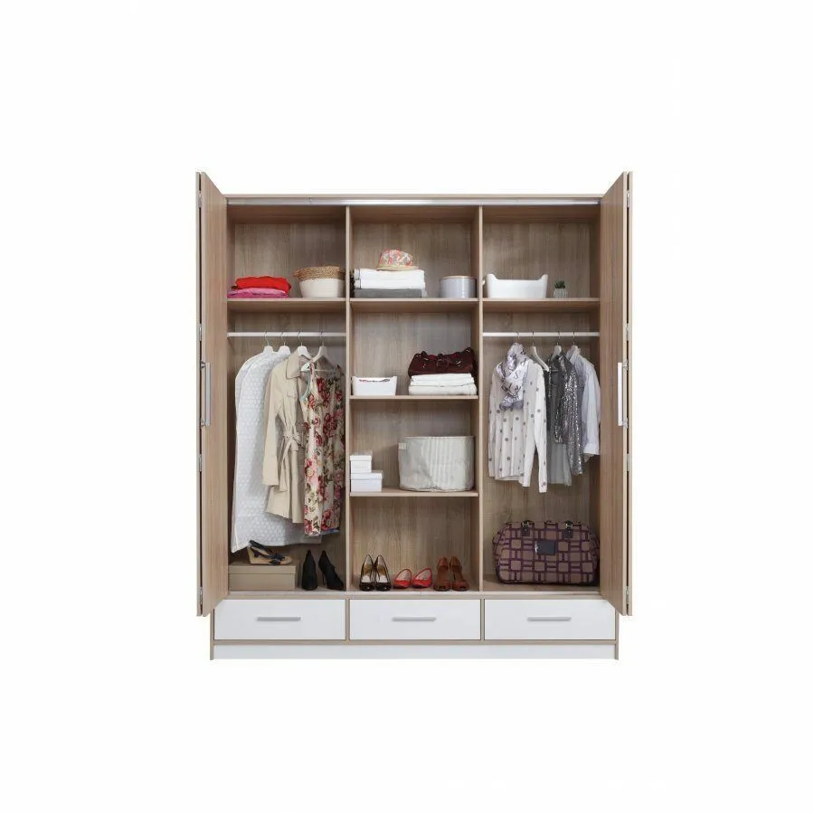 BA-MM102375-2 Moderni balta ISKO IS1 spinta su elegantišku dizainu