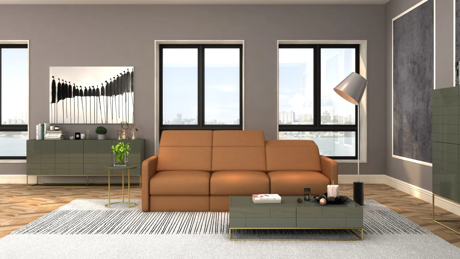 3-478 Modernus staliukas LH100877 su elegantišku minimalistiniu dizainu
