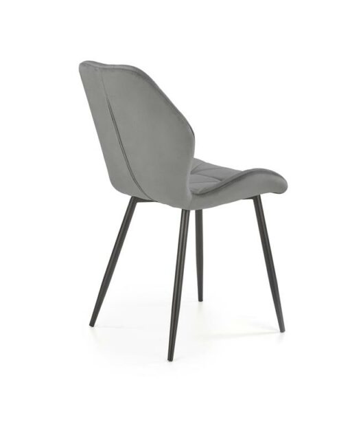 Metalinė kėdė K453 chair Spalva: grey