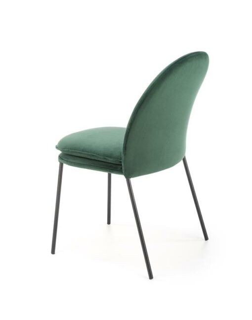 Metalinė kėdė K443 chair Spalva: dark green