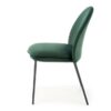 Metalinė kėdė K443 chair Spalva: dark green