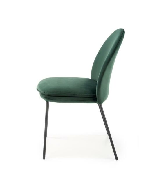 Metalinė kėdė K443 chair Spalva: dark green