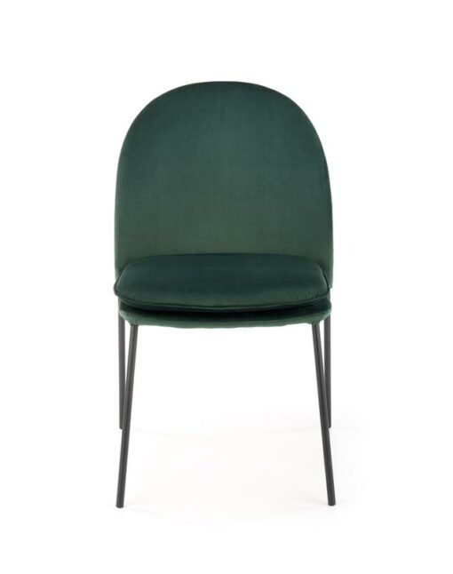 Metalinė kėdė K443 chair Spalva: dark green