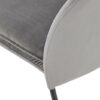 Metalinė kėdė K443 chair Spalva: grey