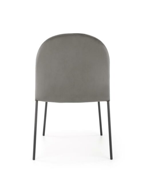 Metalinė kėdė K443 chair Spalva: grey