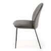 Metalinė kėdė K443 chair Spalva: grey