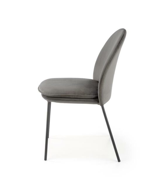 Metalinė kėdė K443 chair Spalva: grey