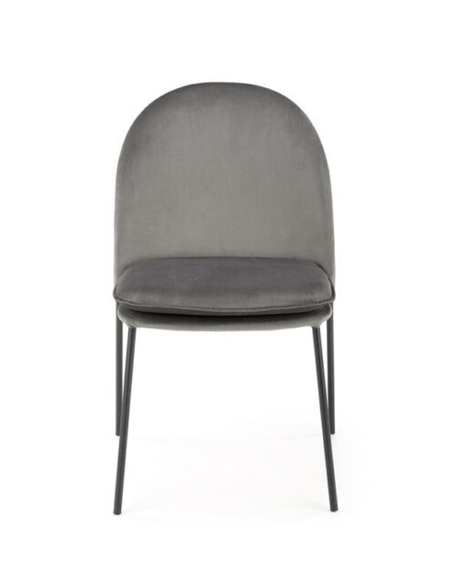 Metalinė kėdė K443 chair Spalva: grey