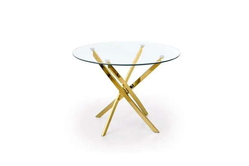 BA-HA211042-6 Modernus stalas HA211042 su elegantišku medžio paviršiumi