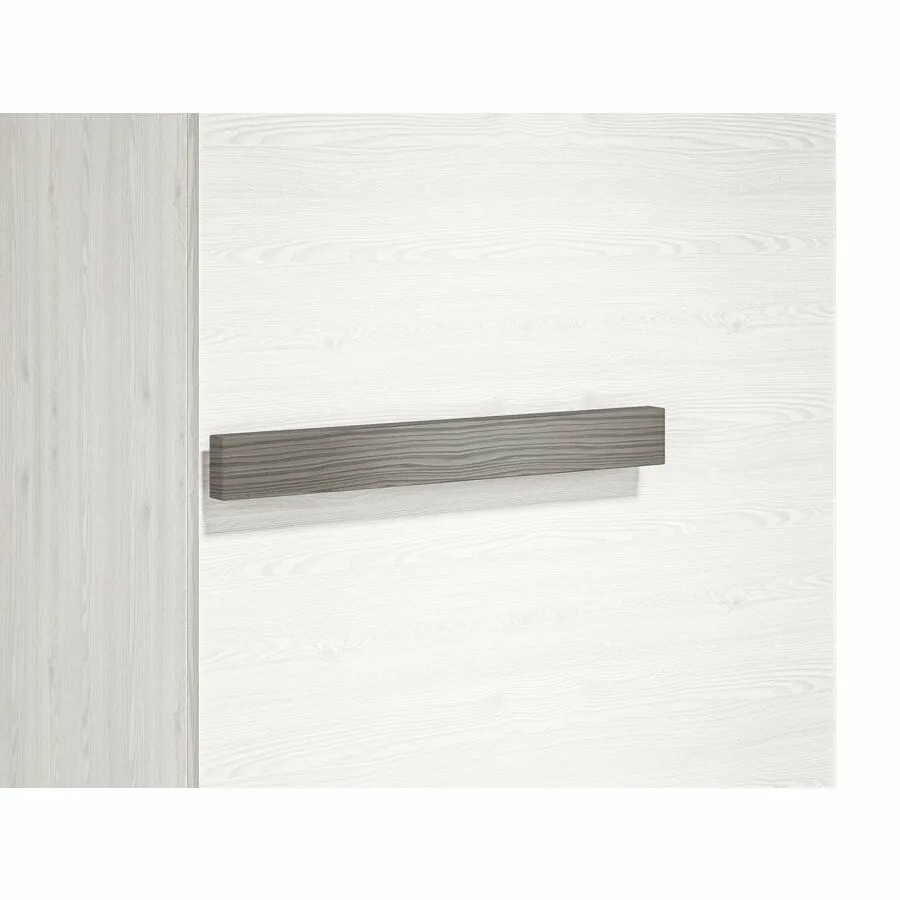 BA-MM100704-4 Moderni balta spinta BLANCO 03 su elegantiškais fasadais