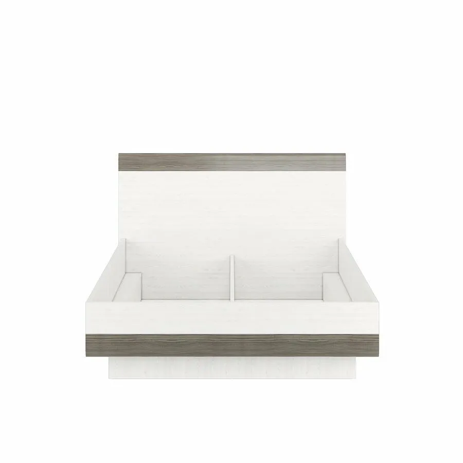 BA-MM100717-2 Balta BLANCO 34 lova 140 cm su elegantišku dizainu