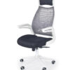 Biuro kėdė FRANKLIN office chair, spalva: black / white / grey