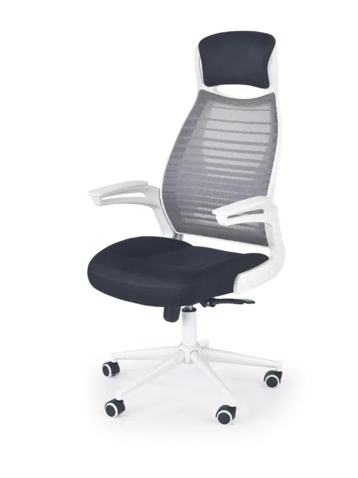 Biuro kėdė FRANKLIN office chair, spalva: black / white / grey