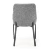 K439 chair spalva: dark grey / grey