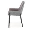 K439 chair spalva: dark grey / grey