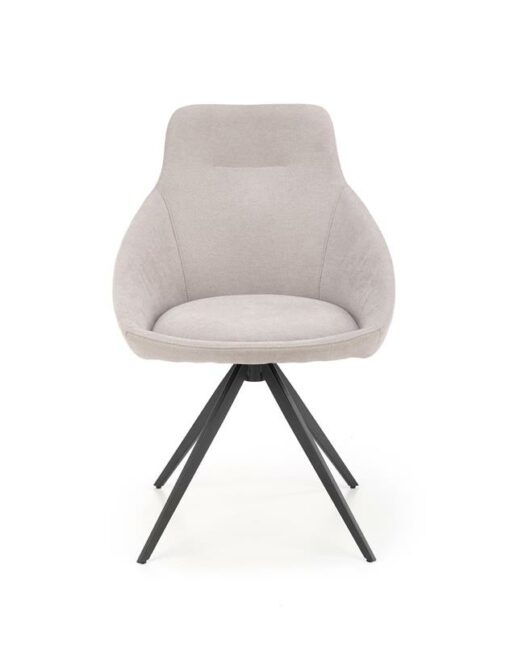 Metalinė kėdė K431 chair Spalva: light grey