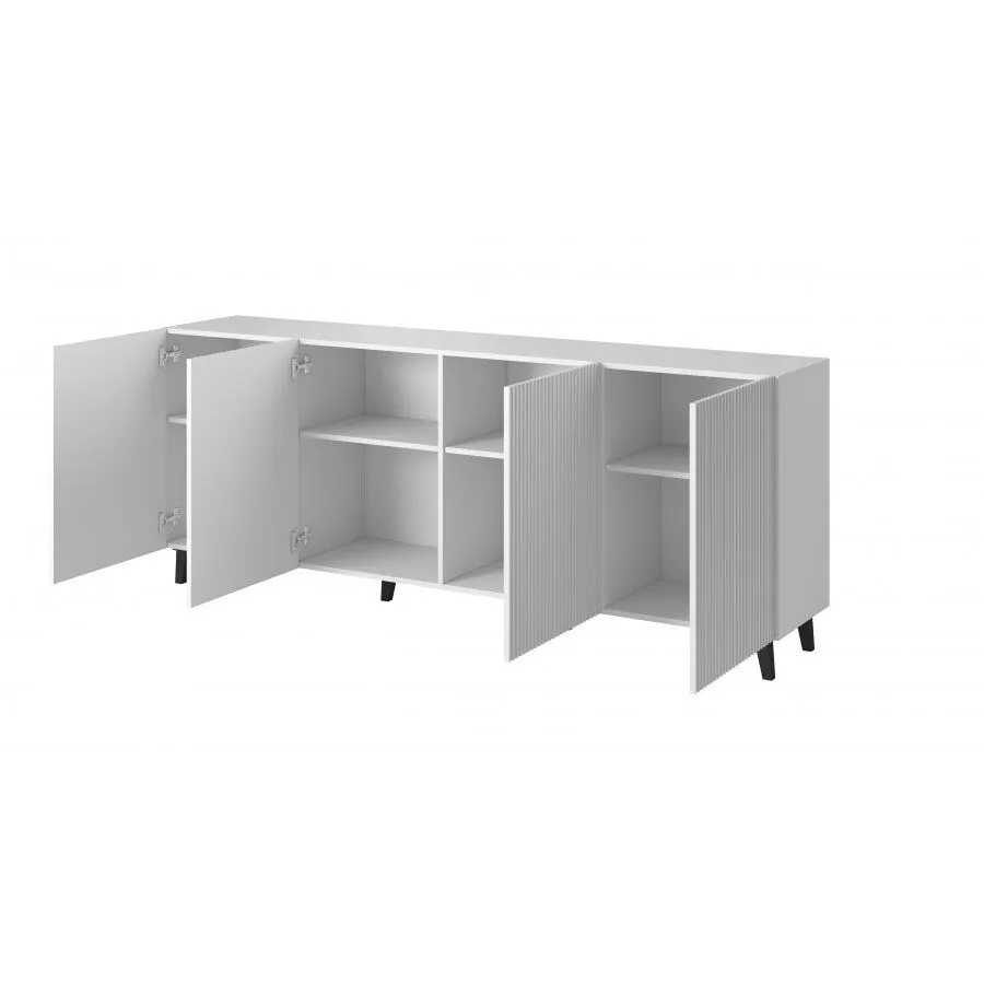 BA-MM102769-2 Moderni komoda su stalčiais ir minimalistiniu dizainu