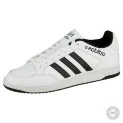 Balti odiniai sportiniai batai Adidas Vlneo Hoops Lo