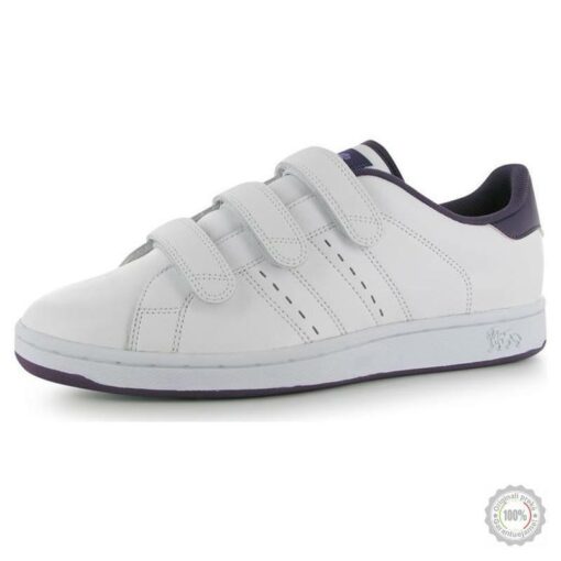 Balti odiniai sportiniai batai Lonsdale Leyton
