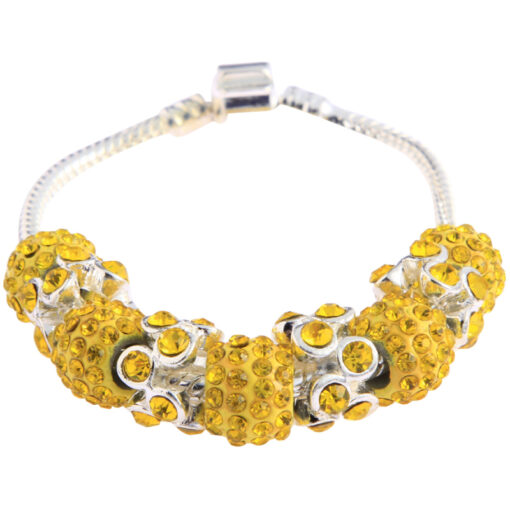 Lemonade Yellow Crystal Bracelet