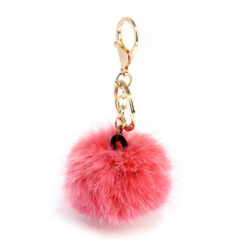 AGC1012 - Pink Fluffy Bag Charms