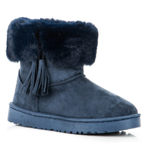 Mėlyni žieminiai batai su pašiltinimu Bella Paris