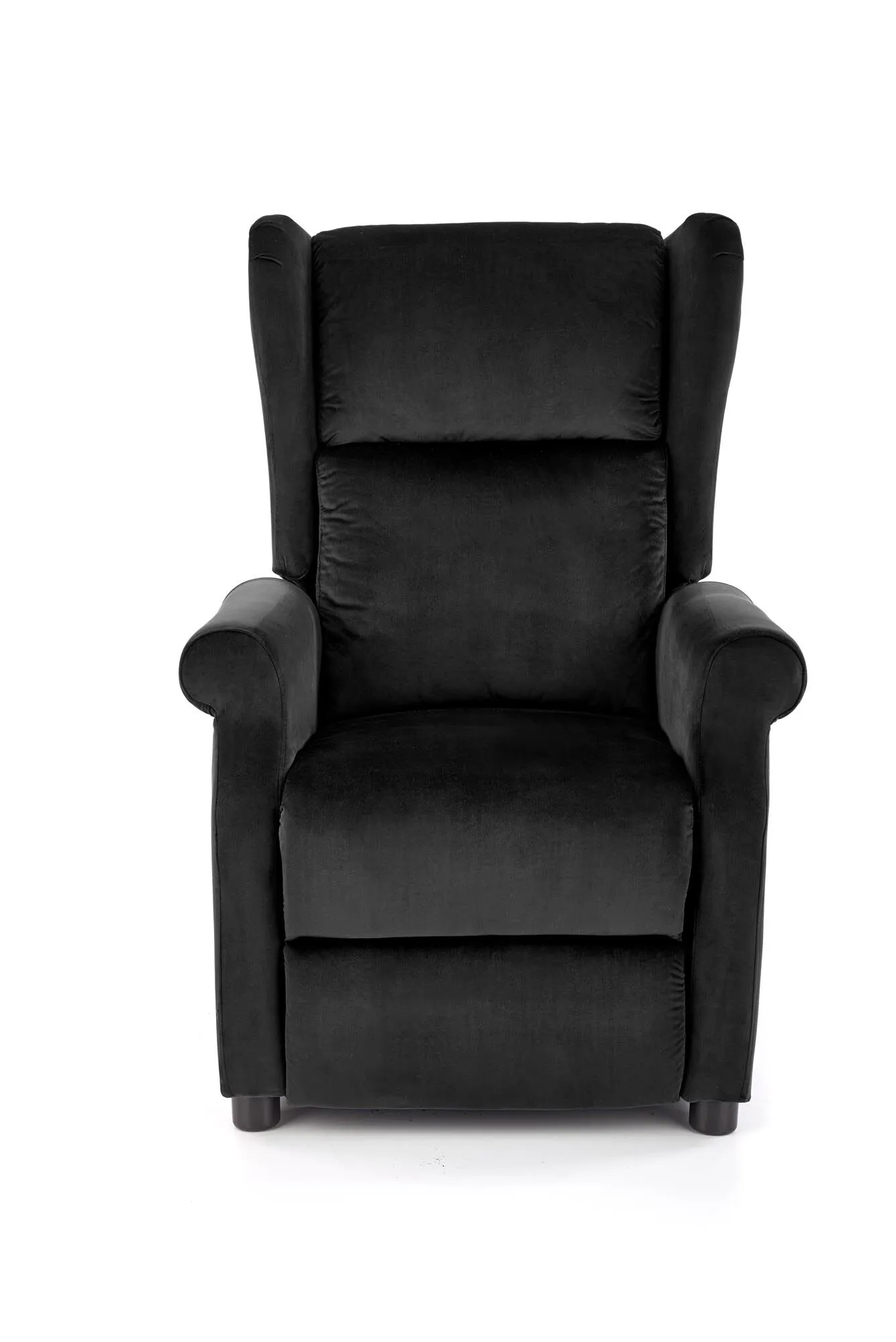 BA-HA105476-2 Modernus pilkas fotelis HA105476 su minkštu audiniu
