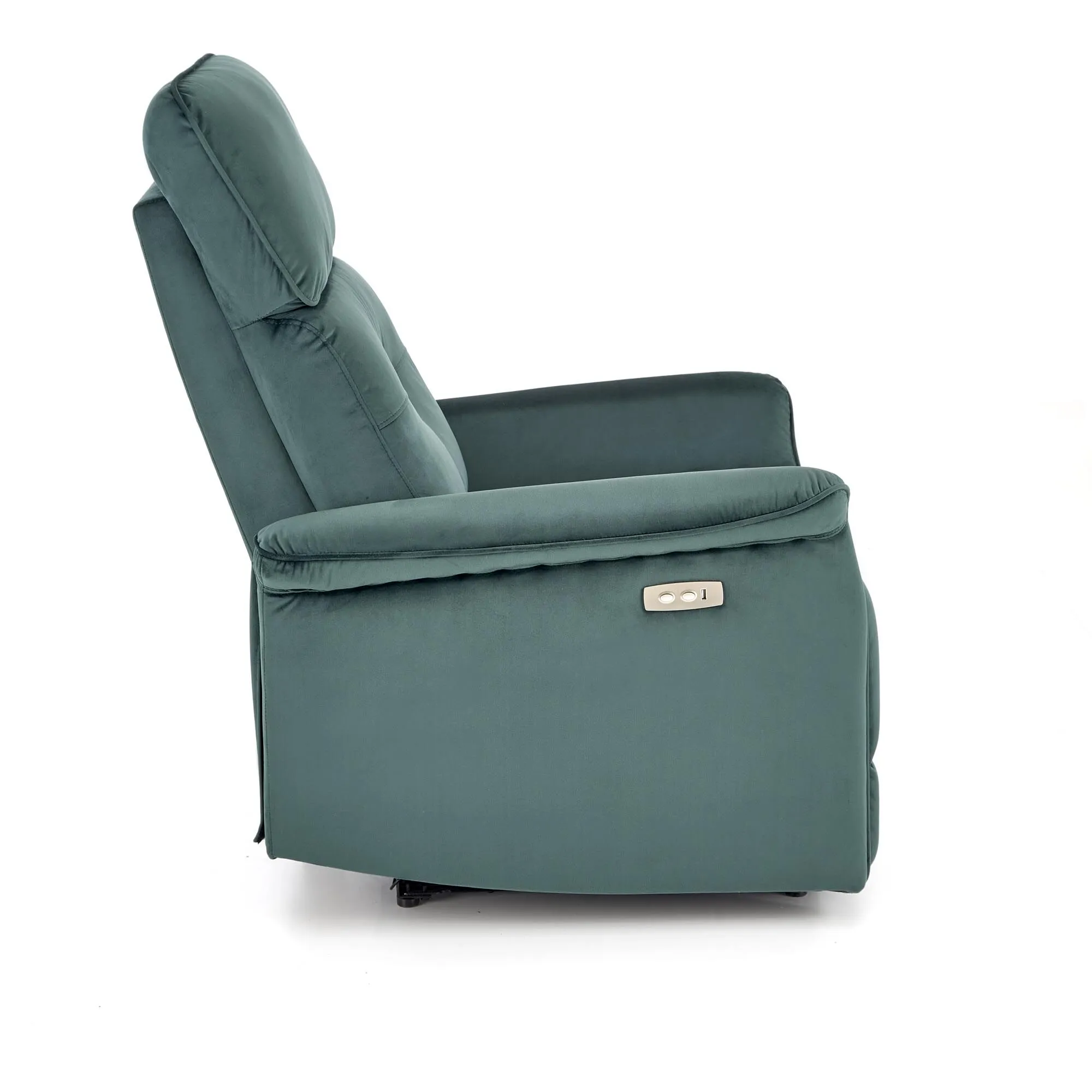 BA-HA105524-9 Modernus pilkas fotelis HA105524 su minkštu audiniu