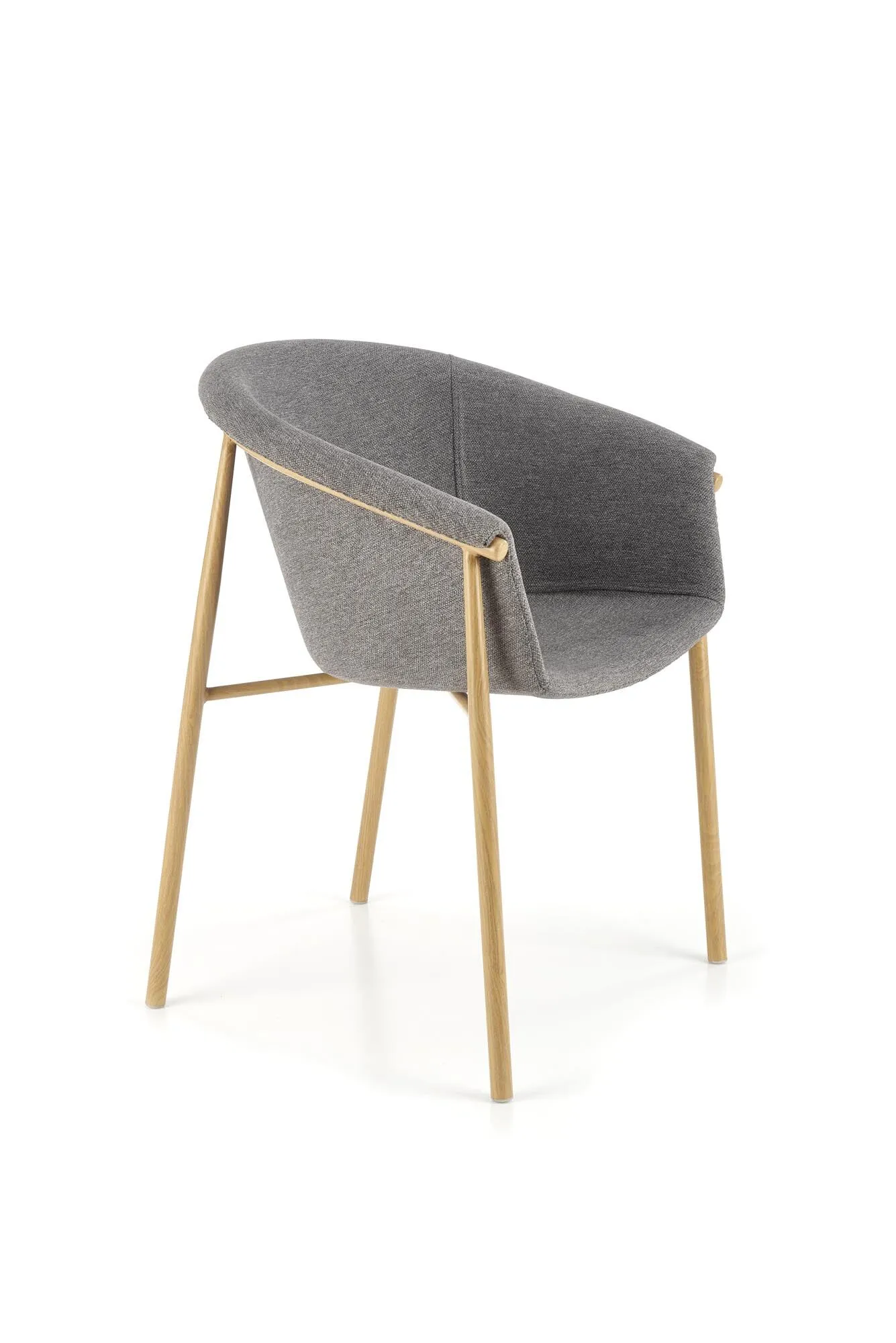 BA-HA105621-9 Moderni ergonomiška kėdė HA105621 su juodu rėmu