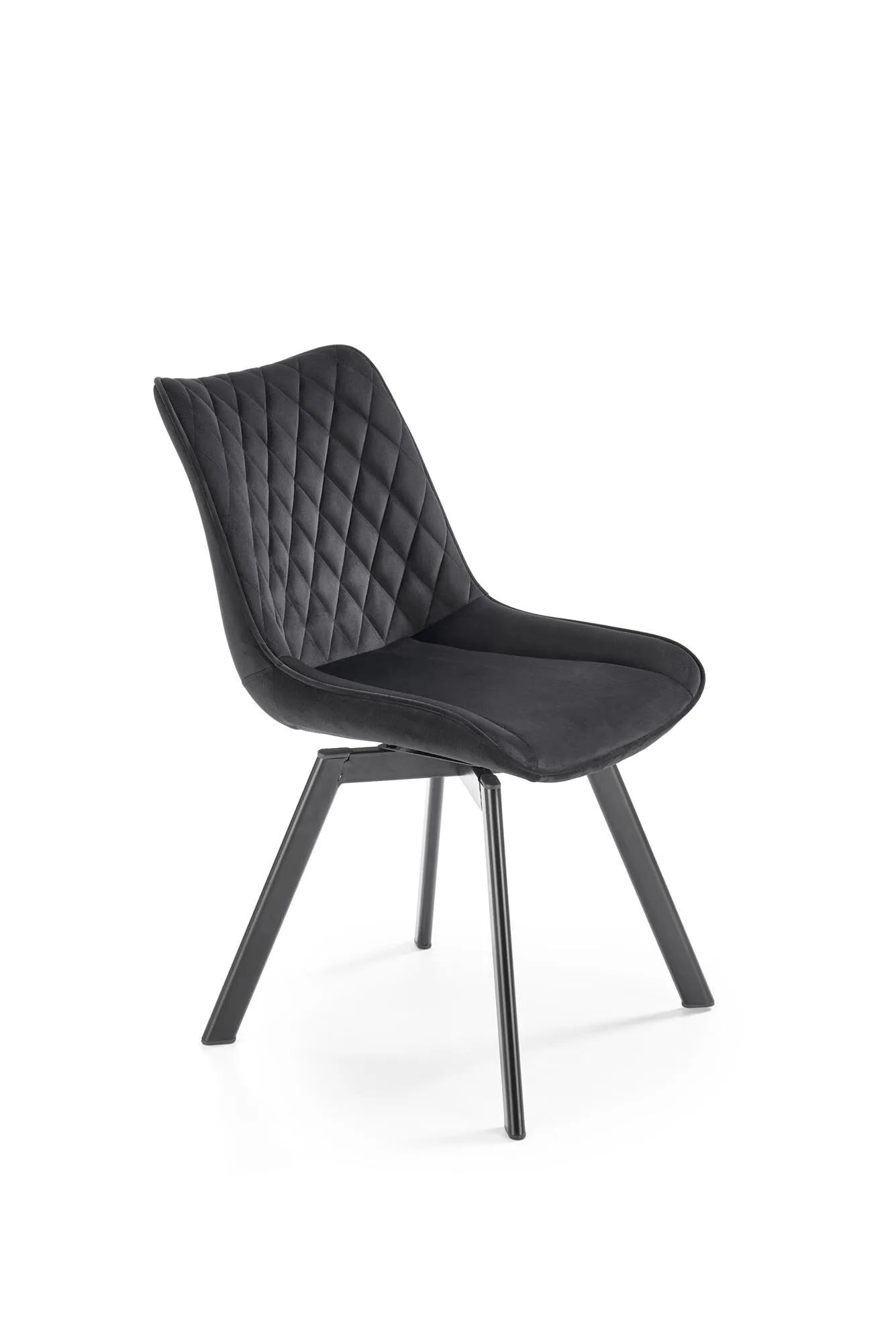 BA-HA105640-11 Moderni ergonomiška kėdė su juodu metaliniu rėmu
