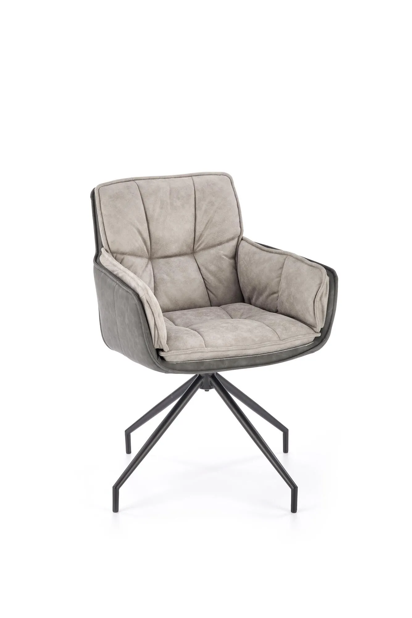 BA-HA105701-2 Moderni juoda kėdė HA105701 su elegantišku dizainu