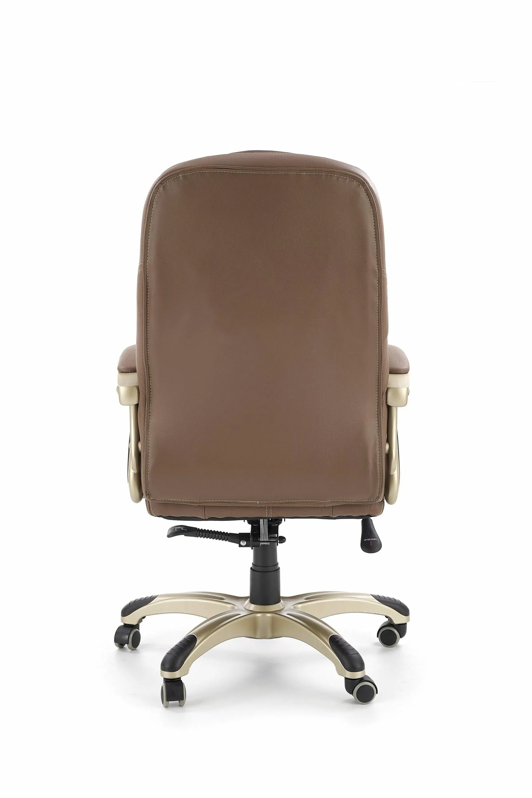 BA-HA105709-10 Juoda biuro kėdė HA105709 su ergonomišku atlošu