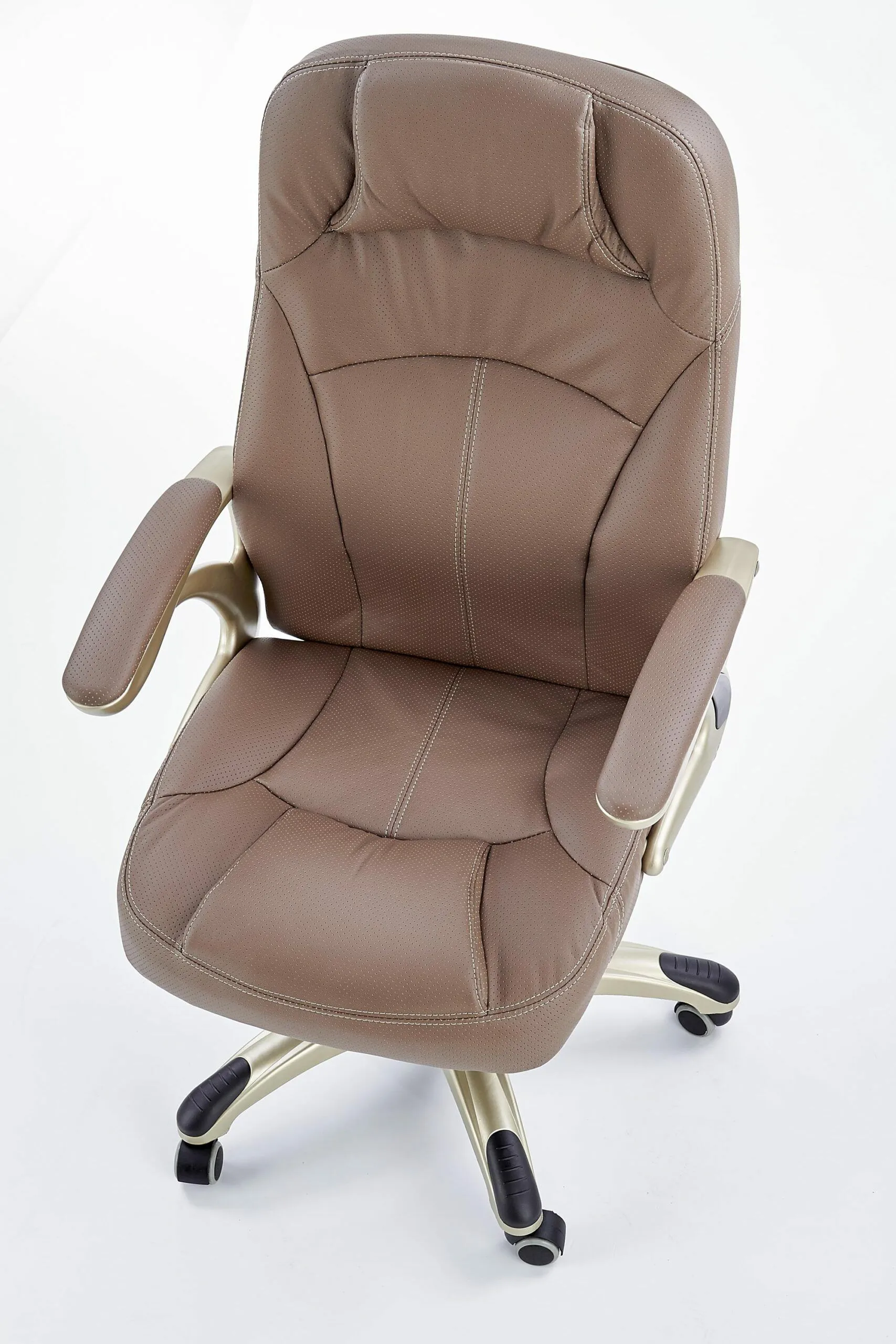 BA-HA105709-9 Juoda biuro kėdė HA105709 su ergonomišku atlošu