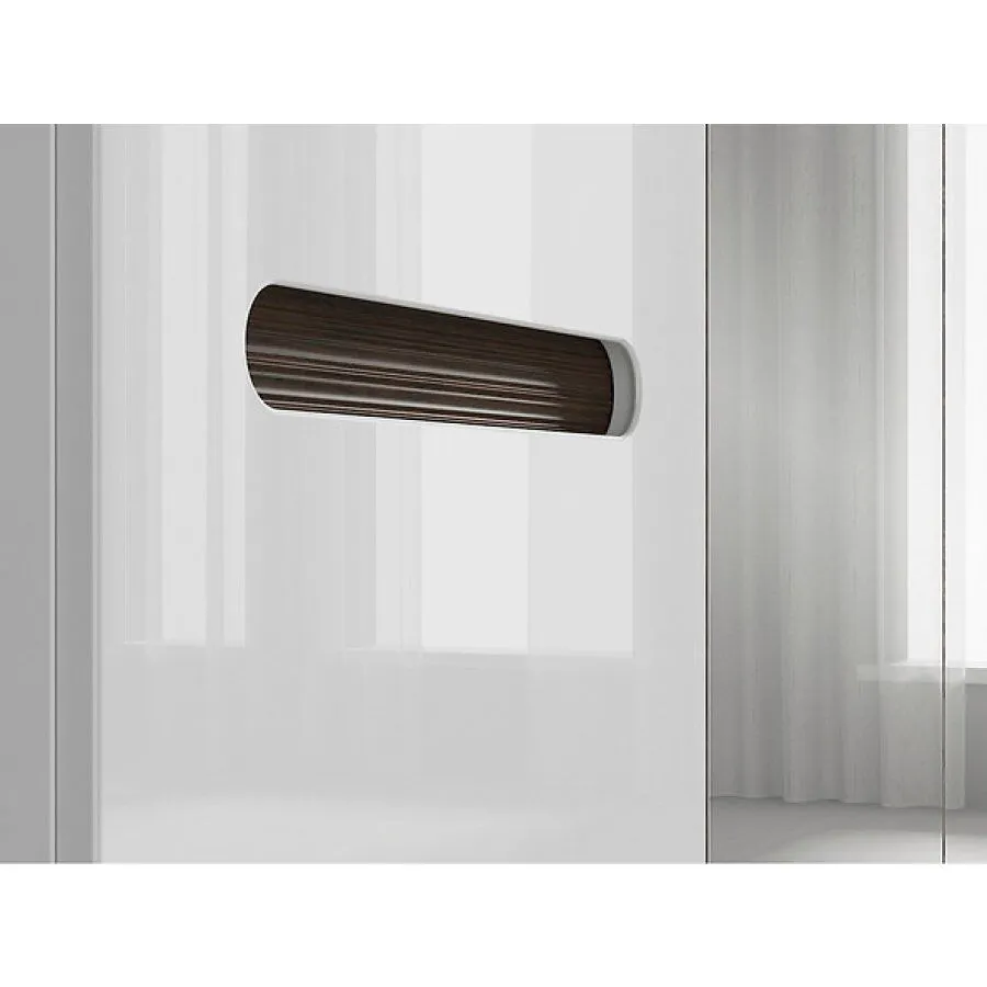 BA-MM100528-3 Moderni spinta su lentynomis ir minimalistiniu dizainu