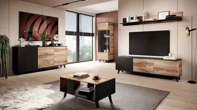 BA-HA105312-4 Modernus kavos staliukas HA105312 su elegantišku dizainu